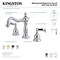 Kingston Brass KS1978FL 8" Widespread Bathroom Faucet, Brushed Nickel KS1978FL - alternate 2